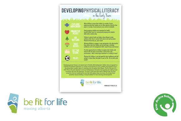 Developing Physical Literacy in the Early Years | Be Fit For Life