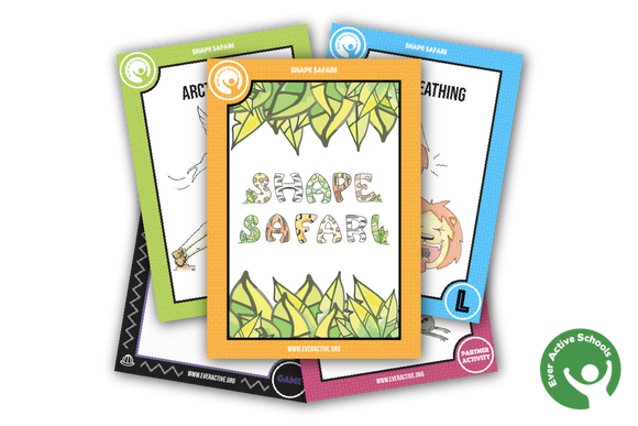 Shape Safari Movement Cards