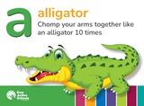 Animal Alphabet Activity Cards