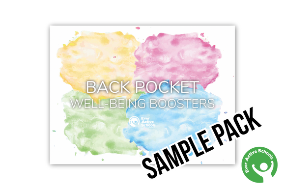 Back-pocket Well-being Booster Cards Sampler Pack