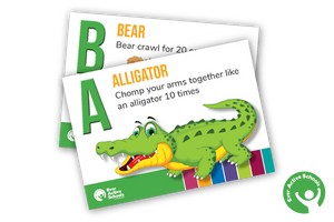 Animal Alphabet Activity Cards