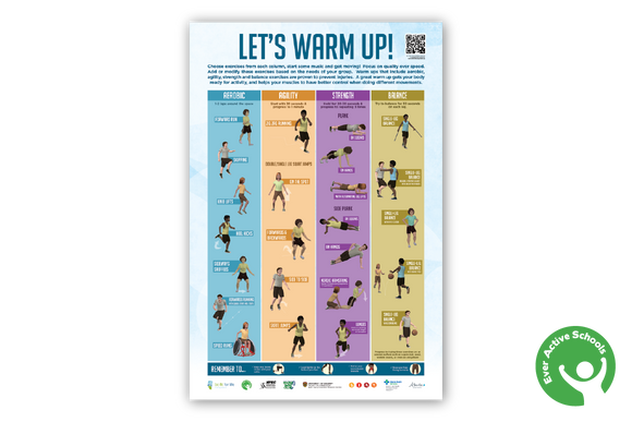 Let's Warm Up Poster